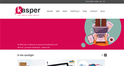 Desktop Screenshot of kasper.be