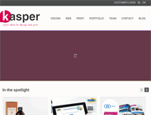 Tablet Screenshot of kasper.be